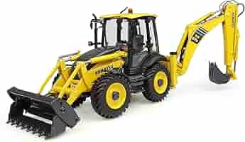 Amazon.com: Universal Hobbies 1:50 Scale Komatsu WB97S-8 4WD